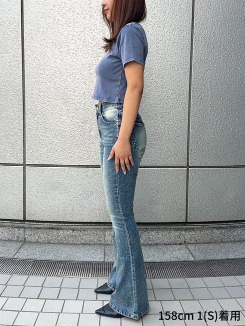 ヴィンテージフレアデニムパンツ
